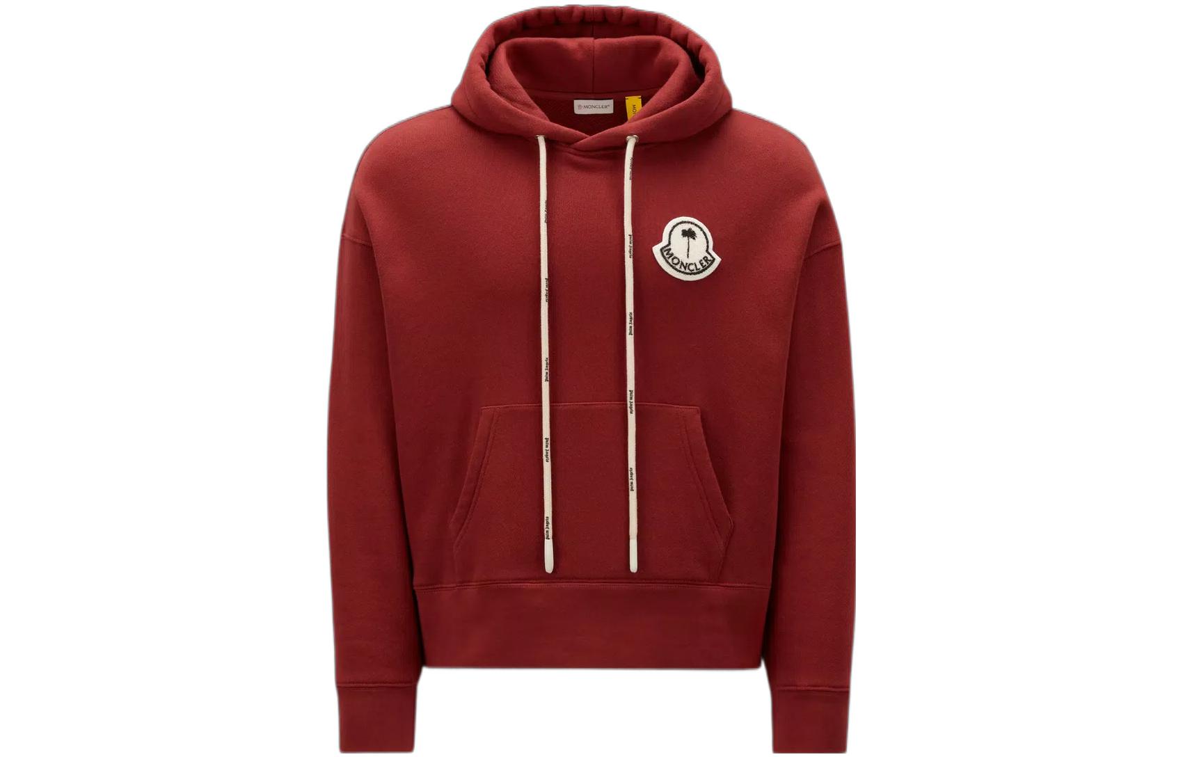 

Монклер Икс Палм Энджелс Лого Худи MONCLER GENIUS, Красный