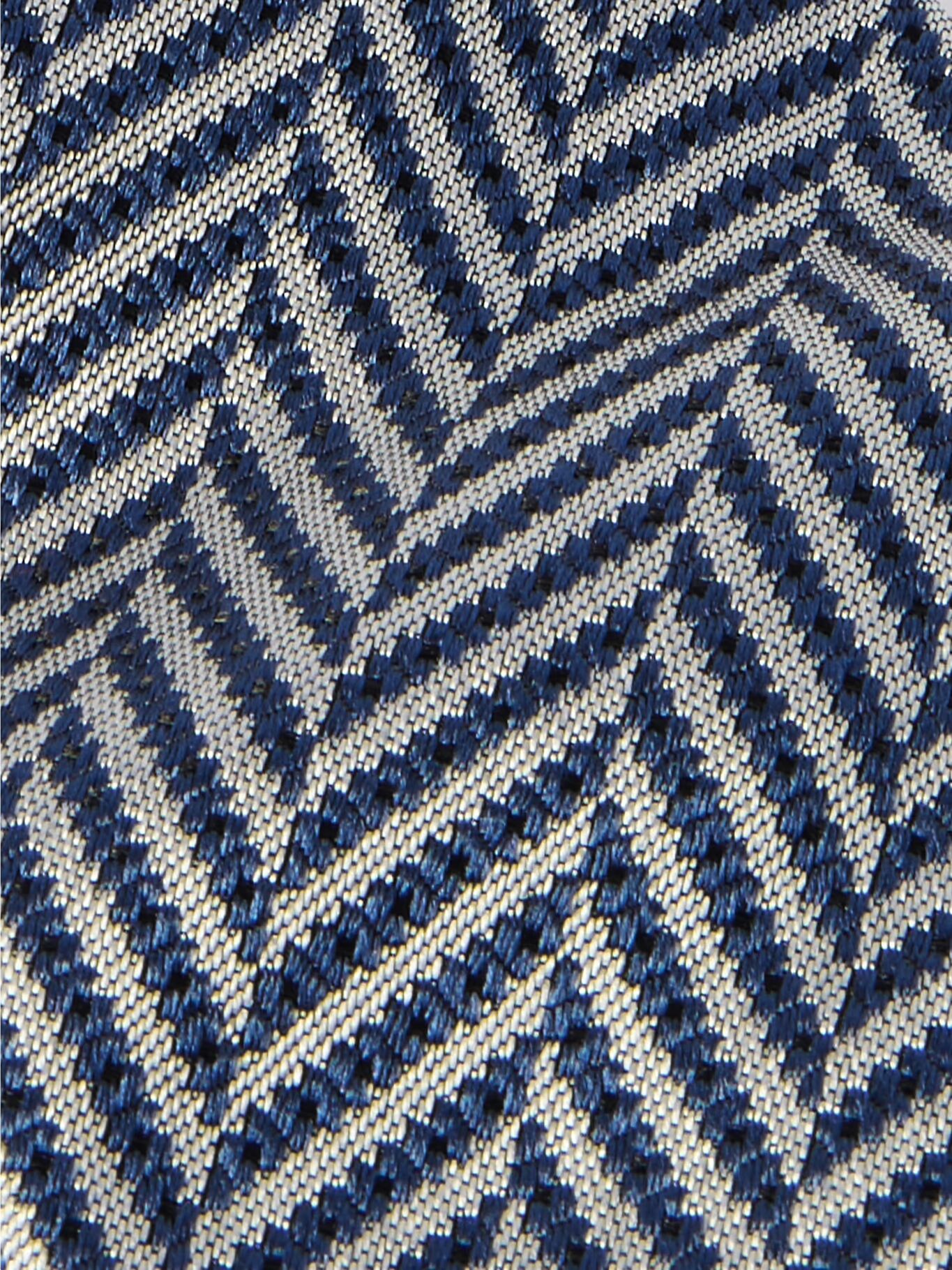 

Галстук из шелкового жаккарда шириной 7 см MISSONI, темно-синий