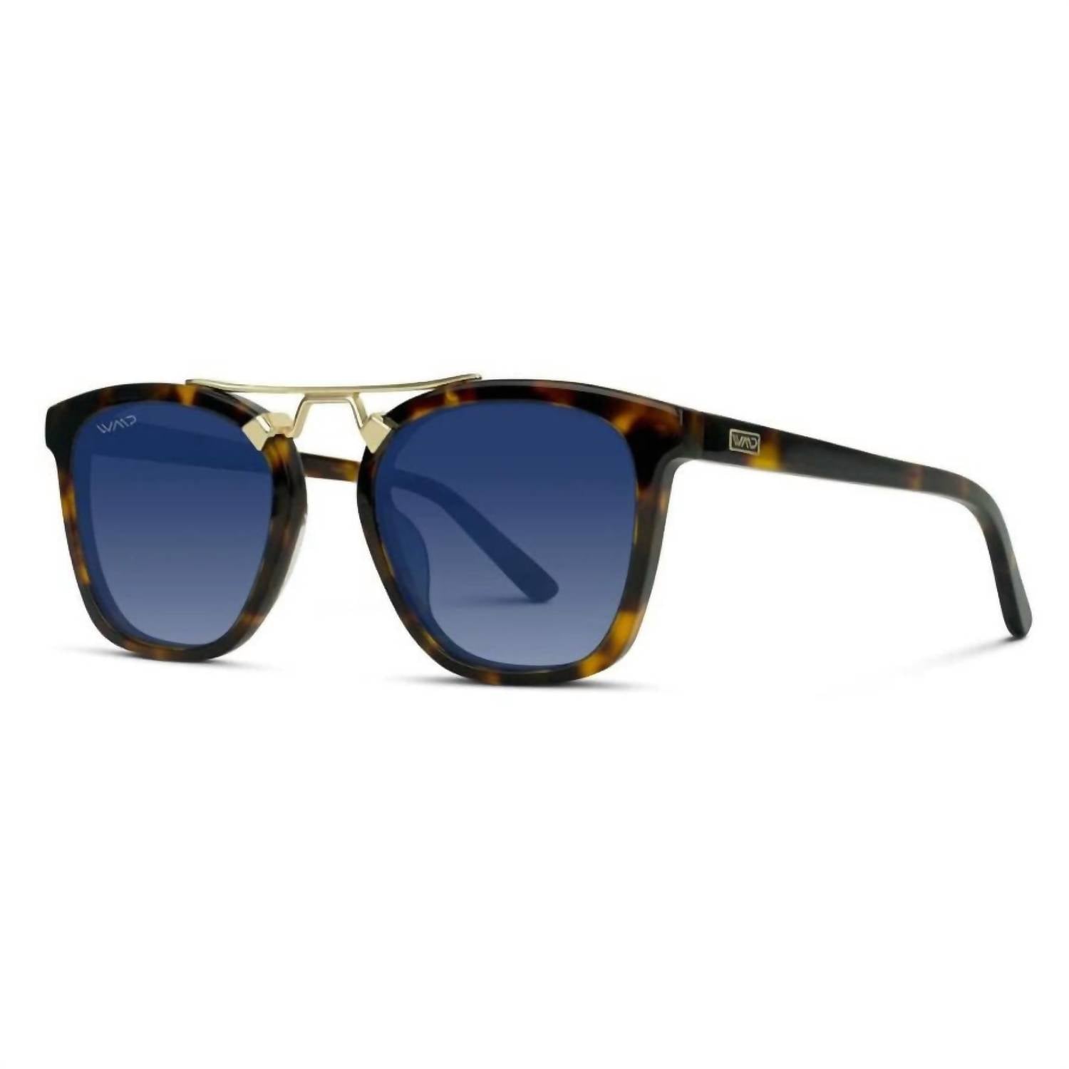 

Женские солнцезащитные очки Demi Tortoise в цвете Whiskey Brown WMP Eyewear