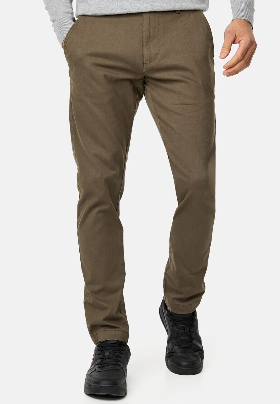 

Брюки чинос Indicode Jeans, цвет Olive/Dark Green