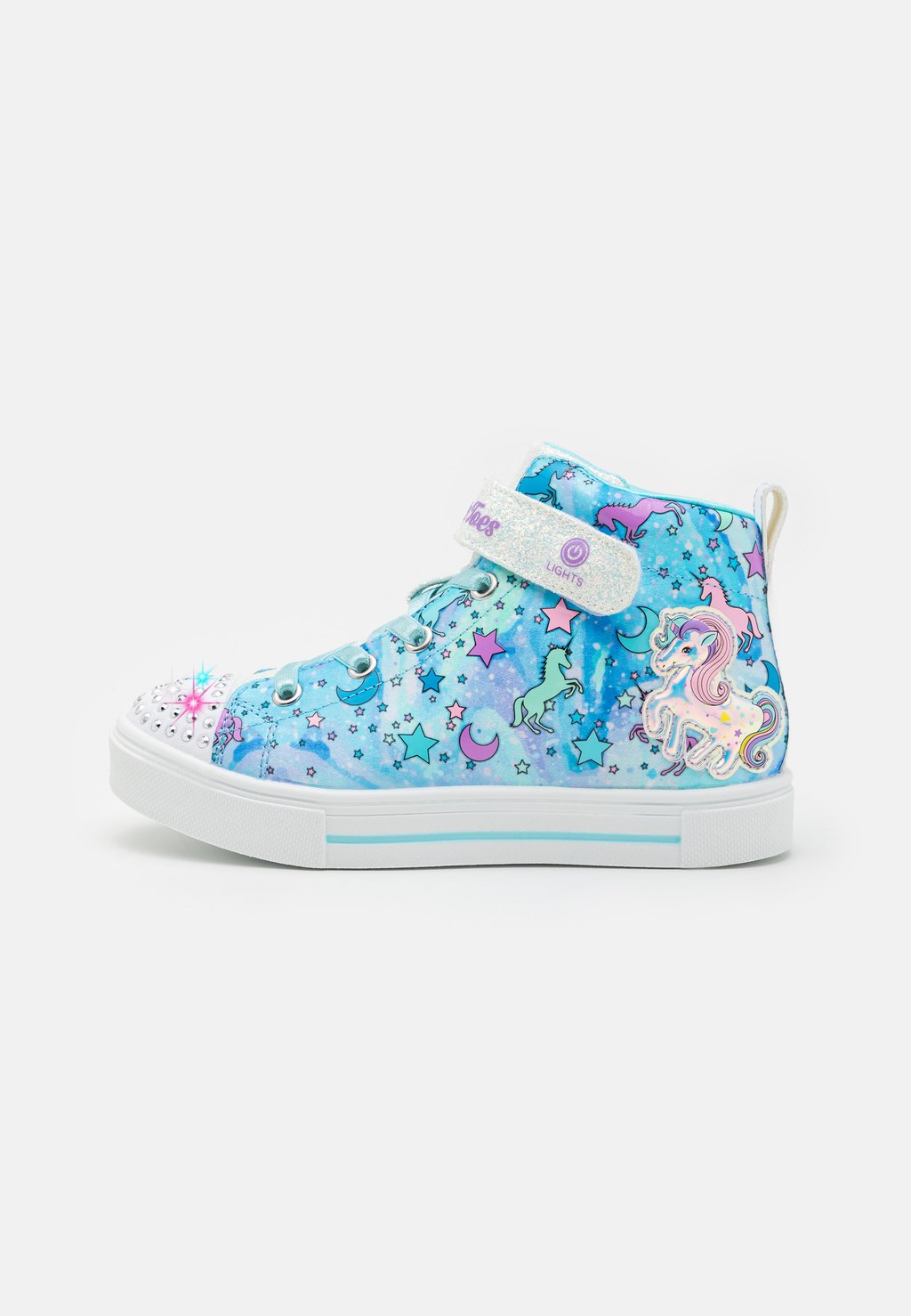 

Высокие кеды LIGHT UP TWINKLE SPARKS Skechers, синий