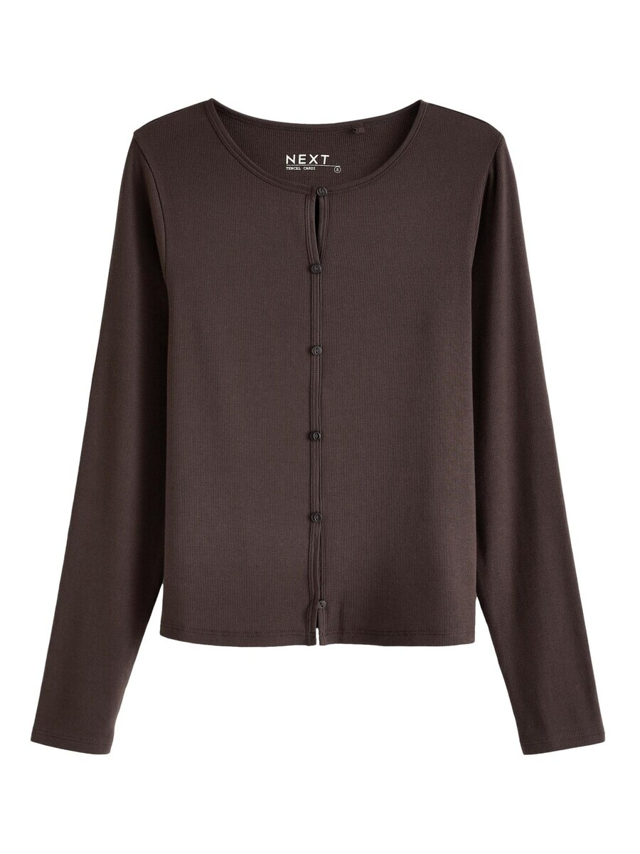 

Вязаный кардиган Next Knit Cardigan, коричневый