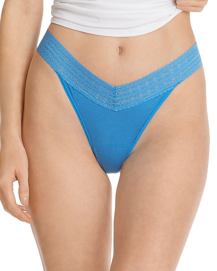 

DreamEase Оригинальная посадка Стринги Hanky Panky, синий