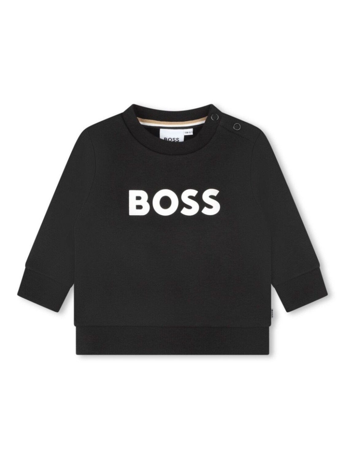 

BOSS Kidswear толстовка с логотипом, черный