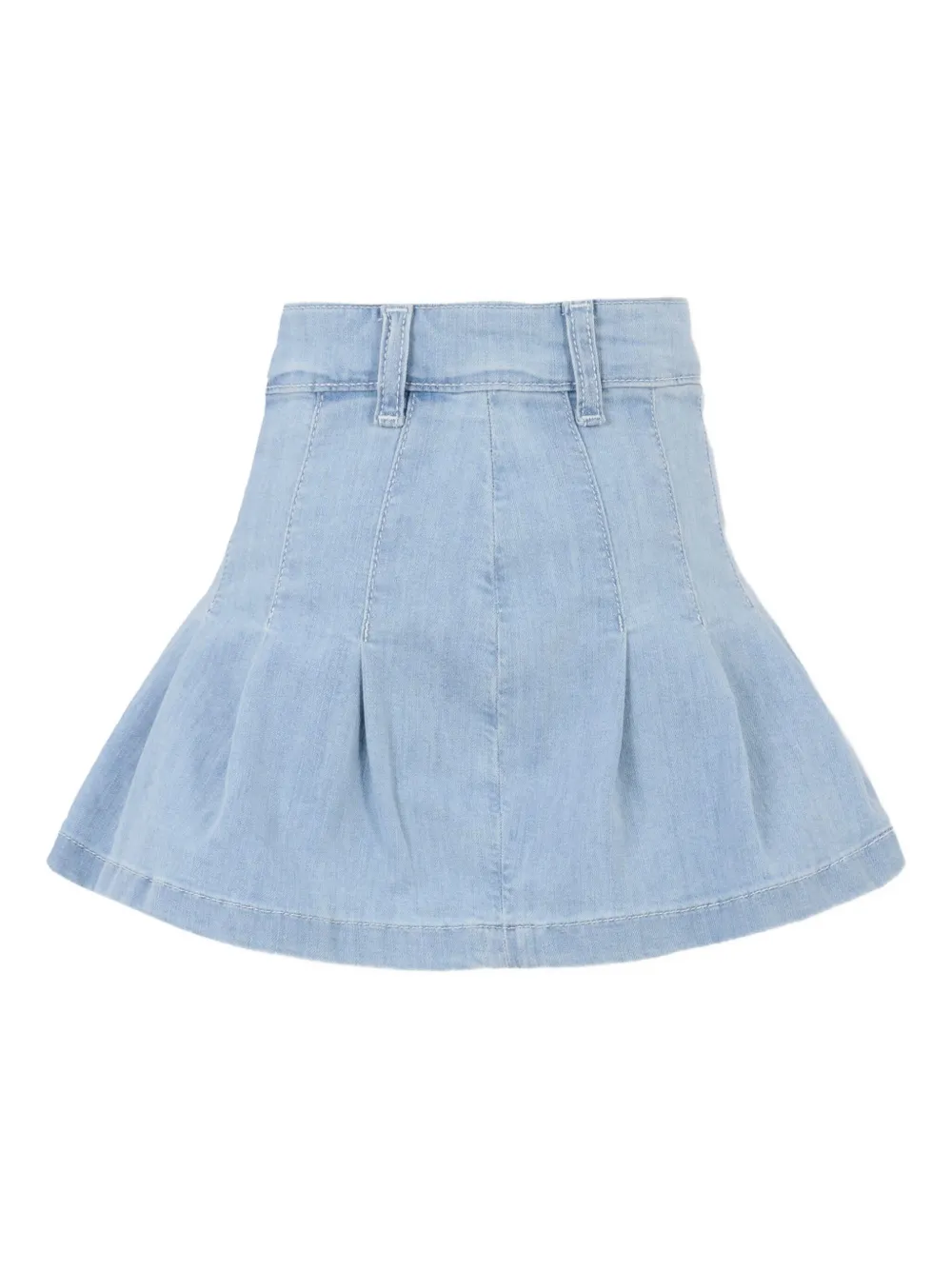 

Джинсовая юбка со складками Tommy Hilfiger Junior, синий