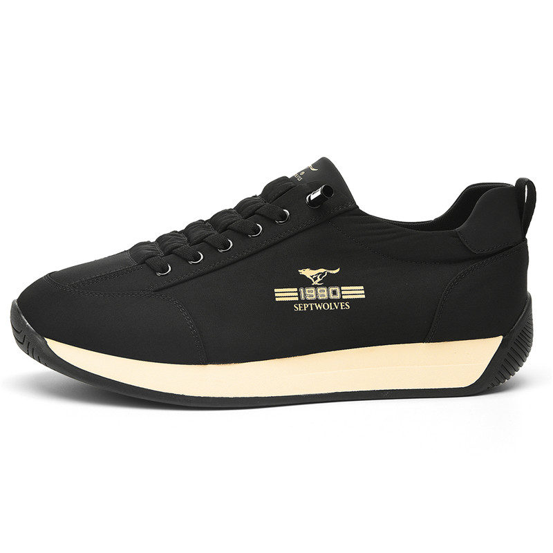 

Низкие повседневные туфли мужские SEPTWOLVES, Black (Standard Leather Shoe Size)