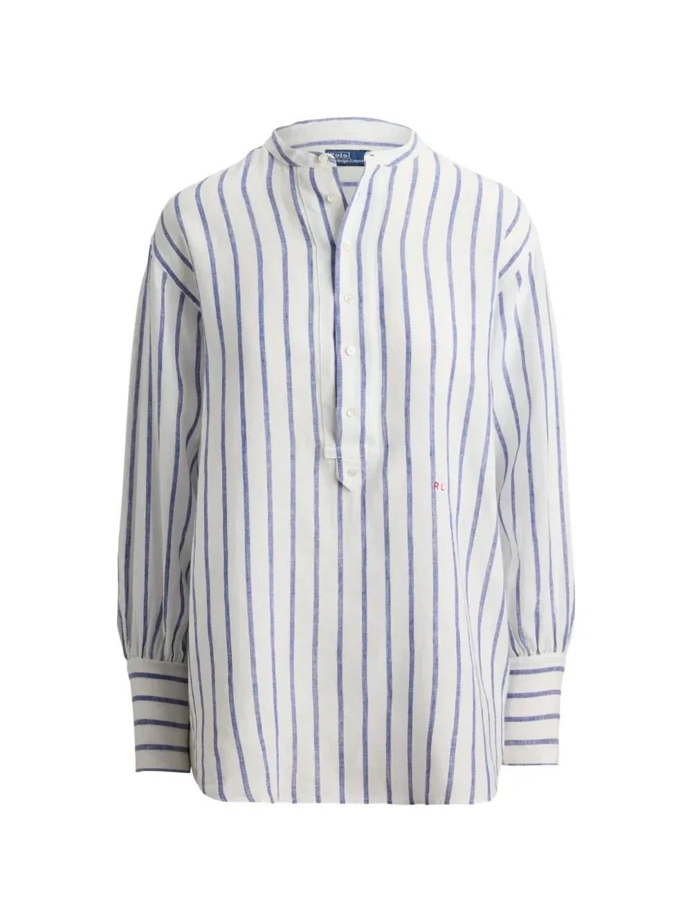 Льняная рубашка Sara POLO RALPH LAUREN, белый
