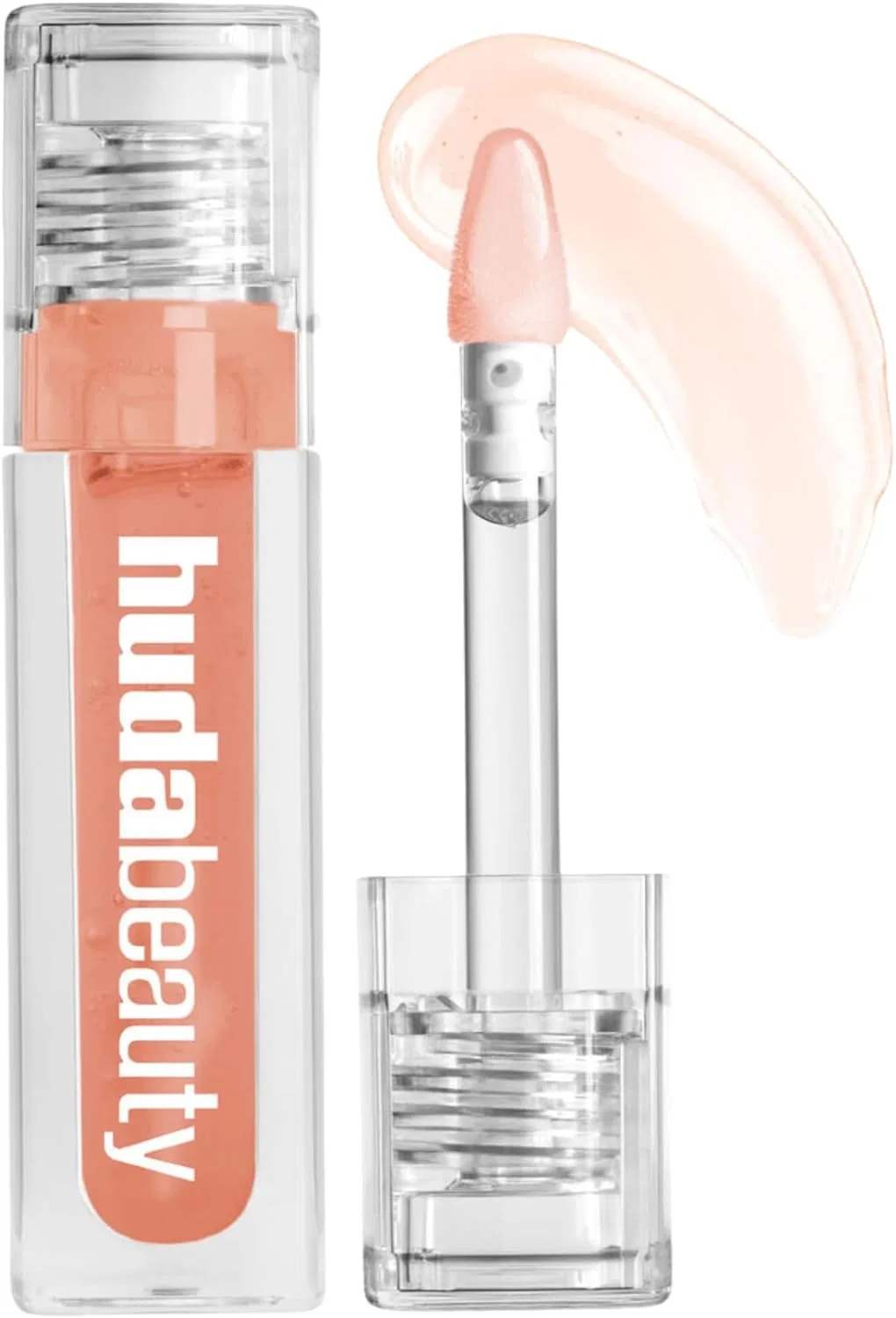 Губное масло Huda Fake Filler Jelly Lip Oil, оттенок Juicy Peach, 3.9 мл