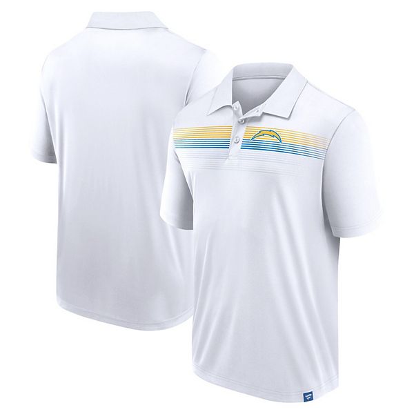

Мужская белая поло los angeles chargers big & tall sublimated Fanatics