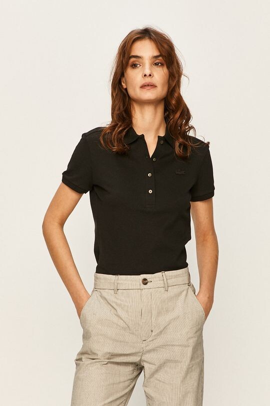 

Рубашка поло Lacoste, черный