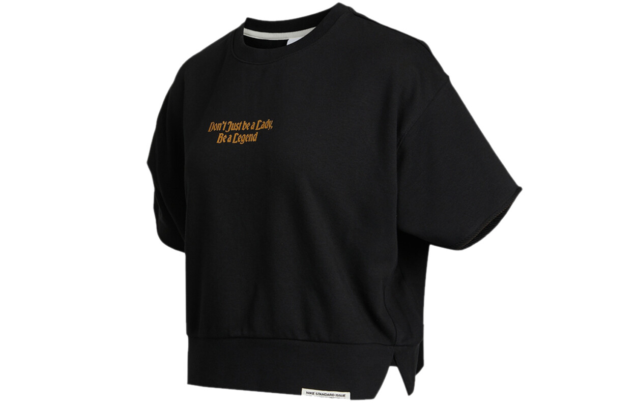 

Женский укороченный топ Nike, цвет Black