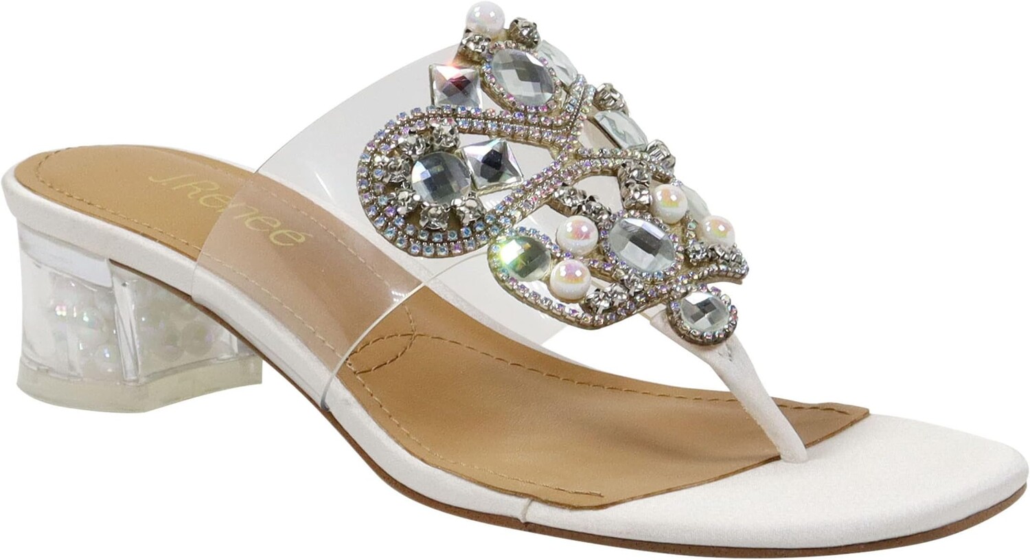 

Туфли J. Renee Maribela, цвет Clear/White