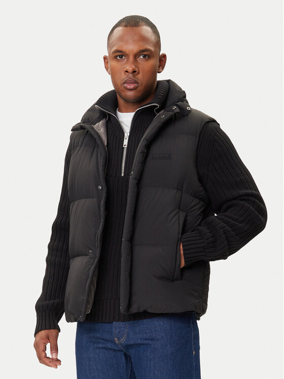 

Жилет regular fit XM001100 AF16340 UC001 Armani Exchange, черный