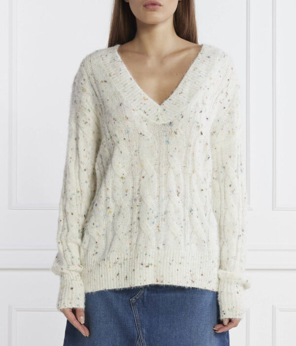 

Свитер Regular fit Desigual, белый