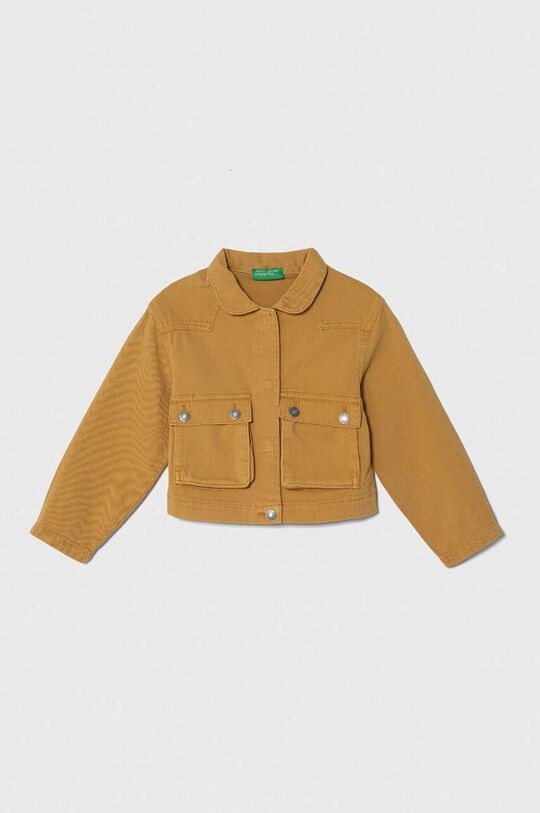 

Джинсовая куртка для мальчика United Colors of Benetton, желтый