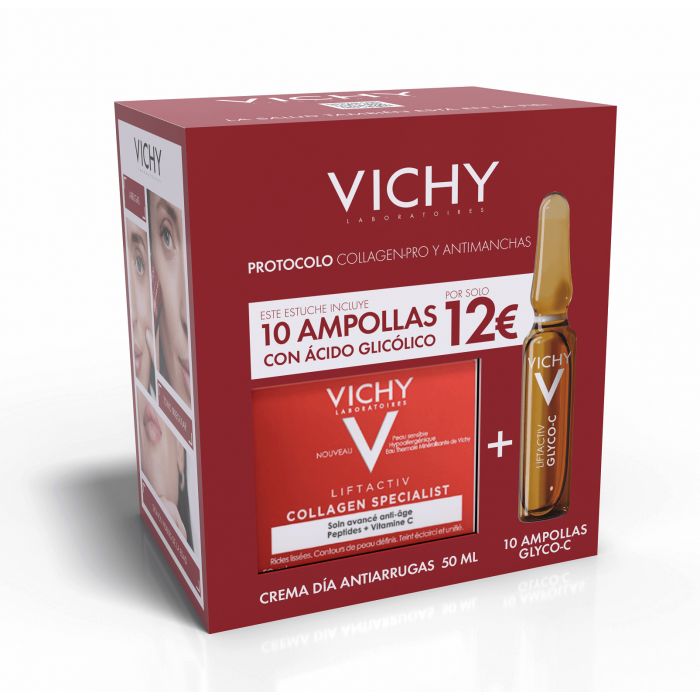 

Набор косметики Set Protocolo Collagen-Pro y Antimanchas Vichy, 11 unidades