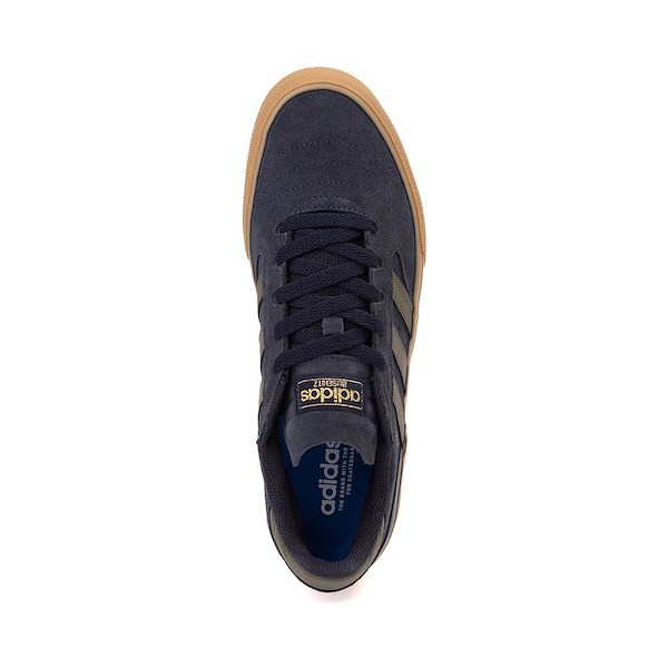 Кеды Mens adidas Busenitz Vulc II Skate Shoe, цвет Ink/Olive Strata — фото 2