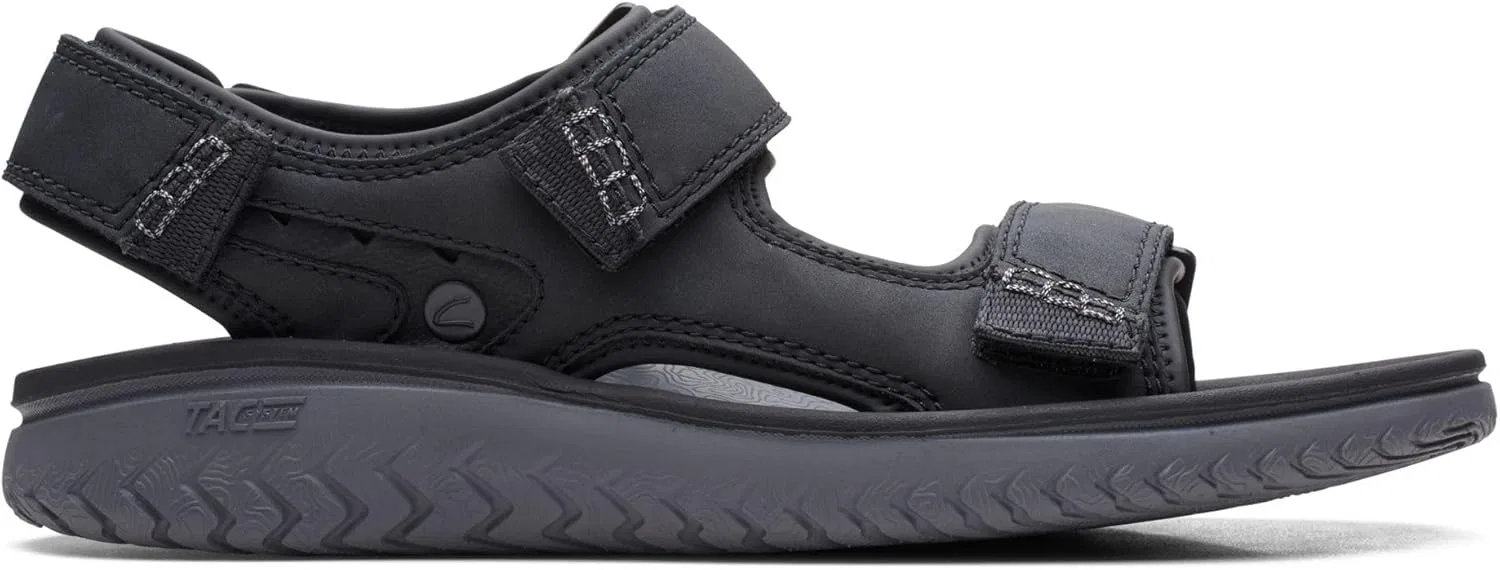 Мужские сандалии Wesley Bay от Clarks, Black Sde