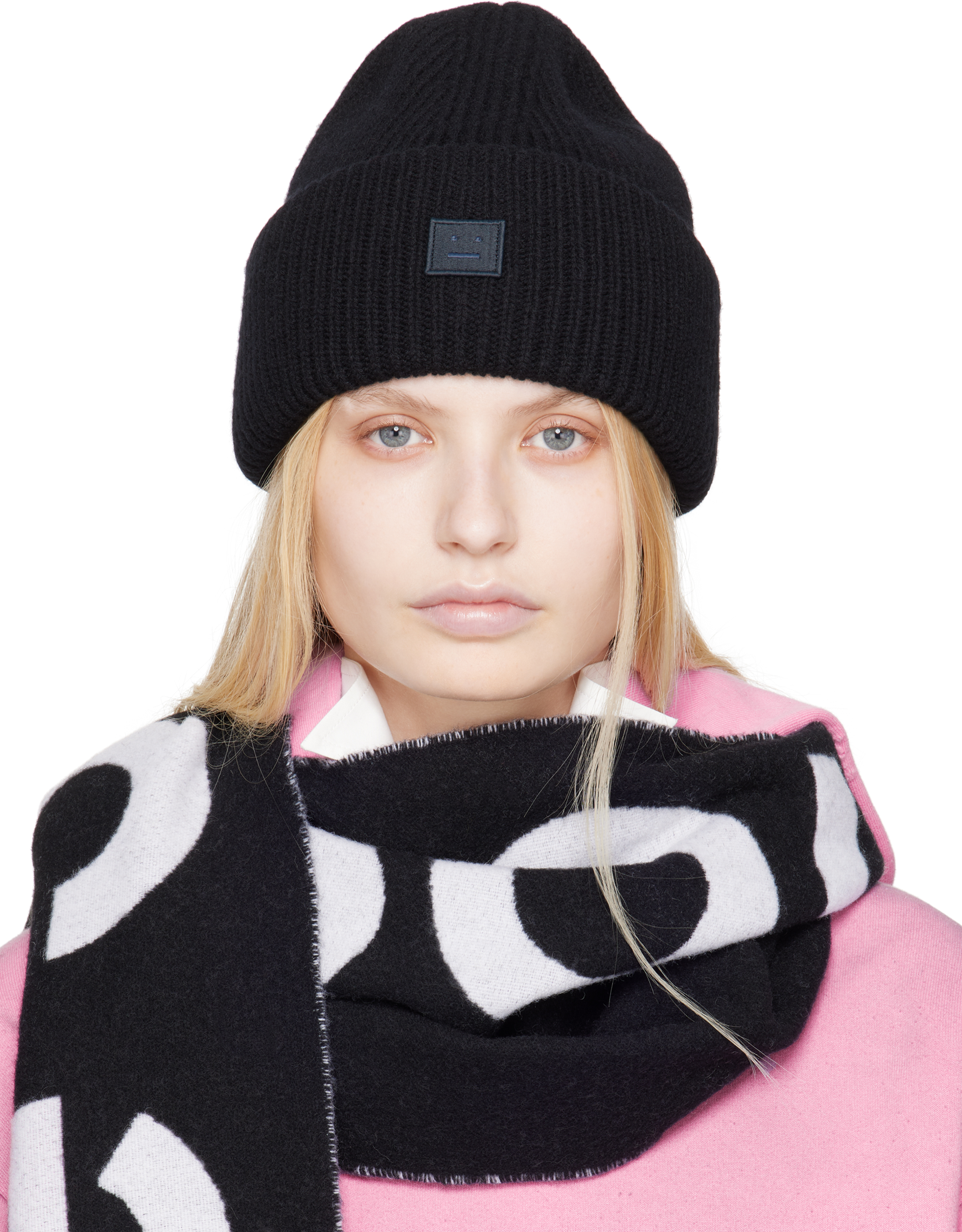 

Маленькая шапочка с логотипом Acne Studios