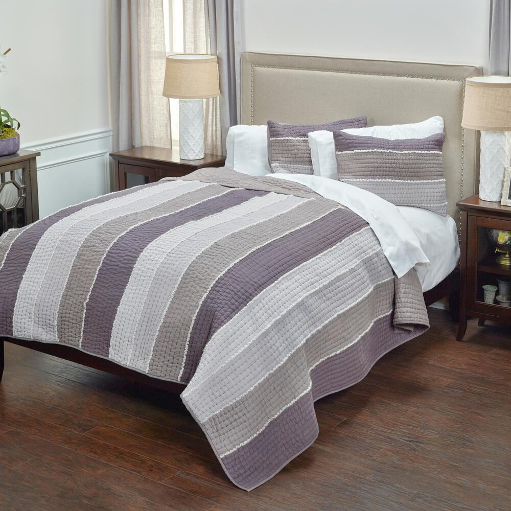 

Одеяло Olivia Grace от Rizzy Home, цвет Charcoal, Gray