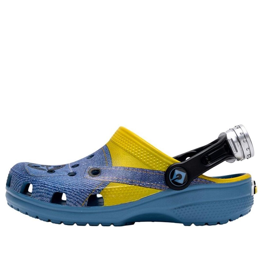 

Тапочки (GS) Crocs X Me Classic Clog 'Blue Yellow' 209489-001, синий
