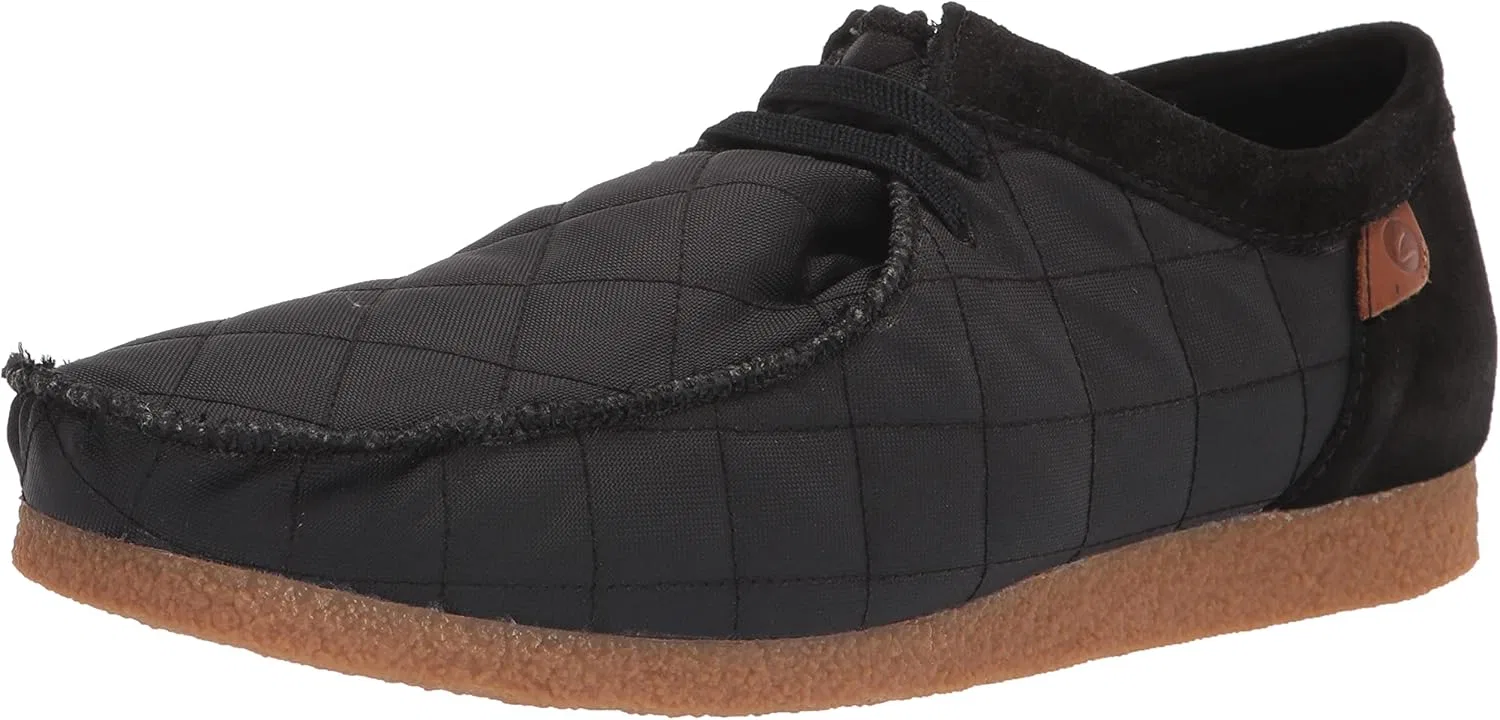 Мужские мокасины Clarks Shacre II Step, Black Textile.