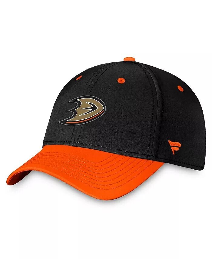 

Мужская черная, оранжевая кепка Anaheim Ducks Authentic Pro Rink Two-Tone Flex Fanatics
