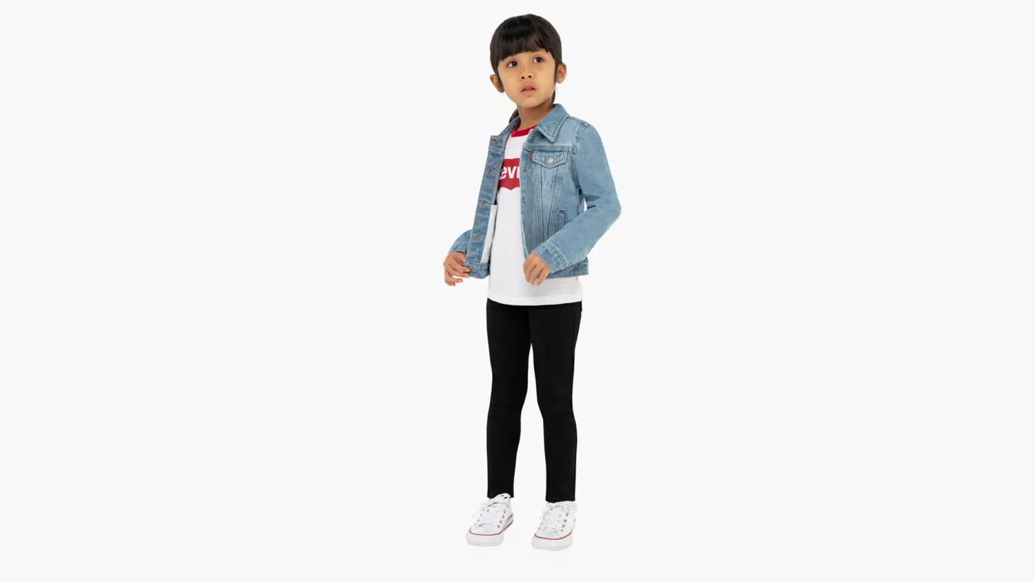 Куртка дальнобойщика для девочек 4-6 лет Levi's, Blue