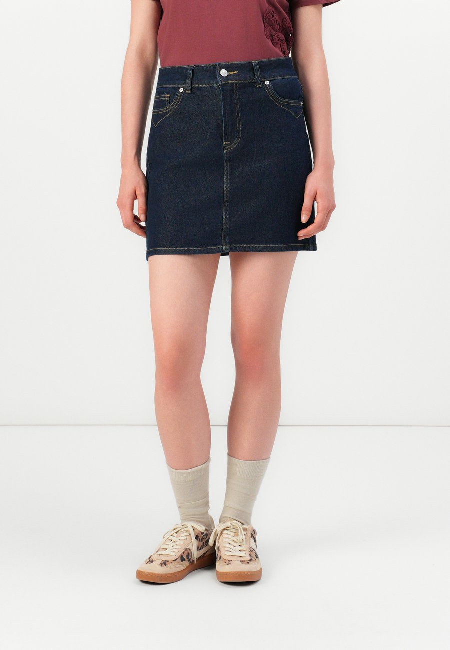 

Юбка ONLY ONLJUICY WESTERN , Dark Blue Denim/Dark Blue