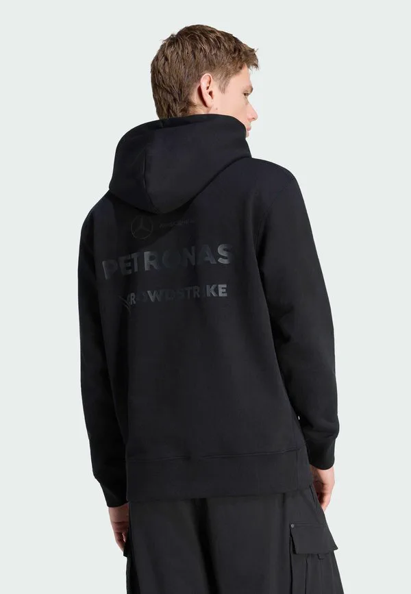 Толстовка amg petronas formula 1 team night driver Adidas Performance, Black — фото 2