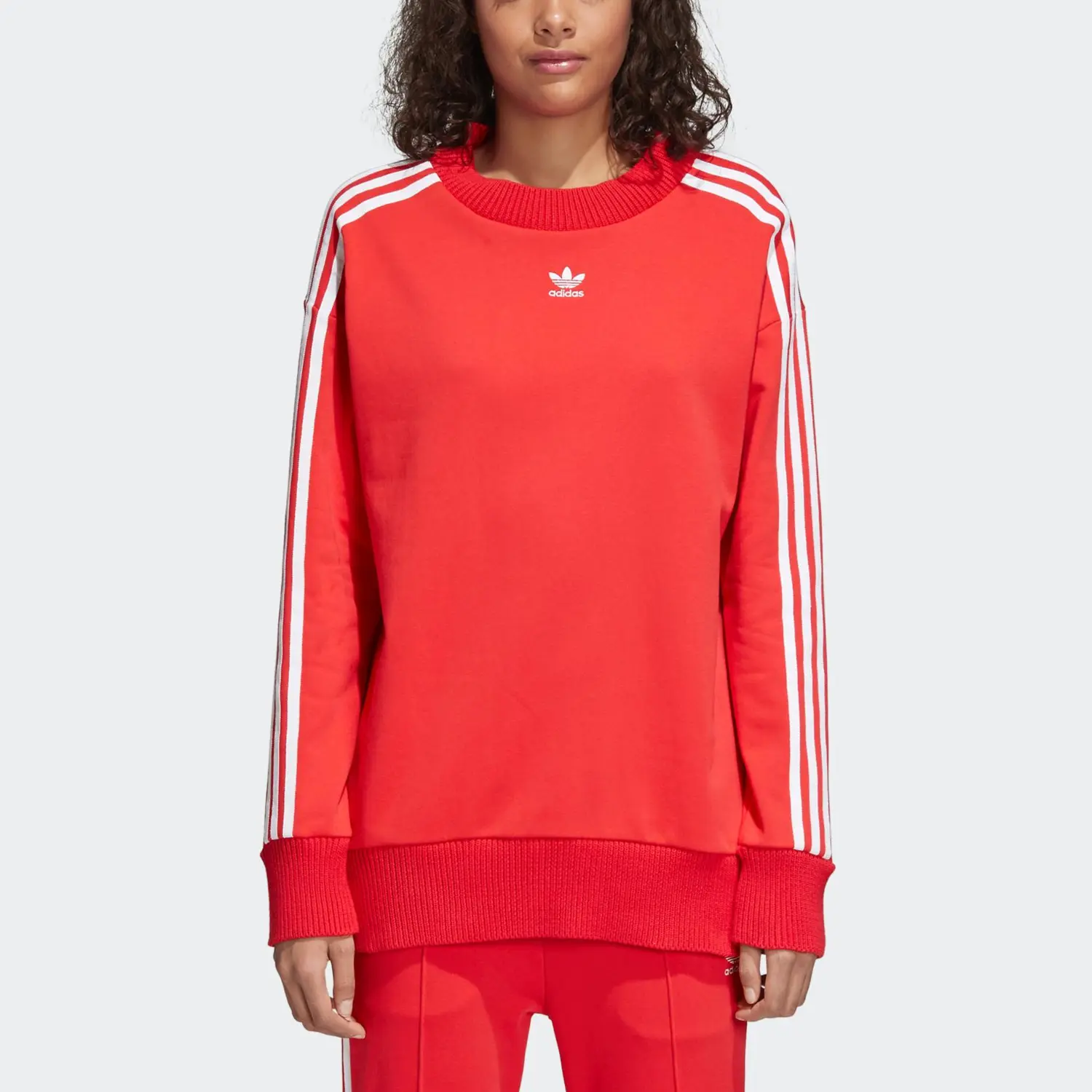 Свитшот DOT Женский Красный Adidas Originals — фото 4