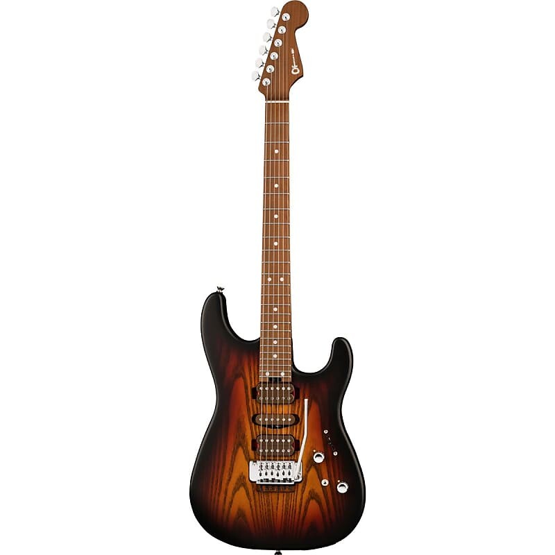 

Электрогитара Charvel Guthrie Govan Signature MJ San Dimas SD24 CM Electric Guitar, Caramelized Maple Fingerboard, Three-Tone Sunburst