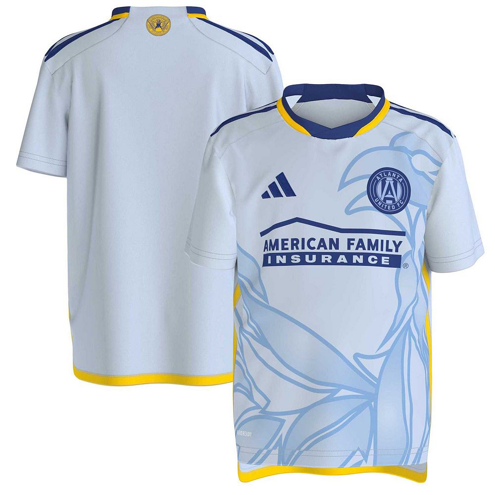 

Джерси adidas Light Blue Atlanta United FC 2024 AEROREADY Team для малышей, цвет Atu Light