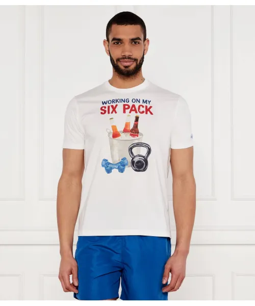 

Футболка More Gin Classic fit St.Barth, белый