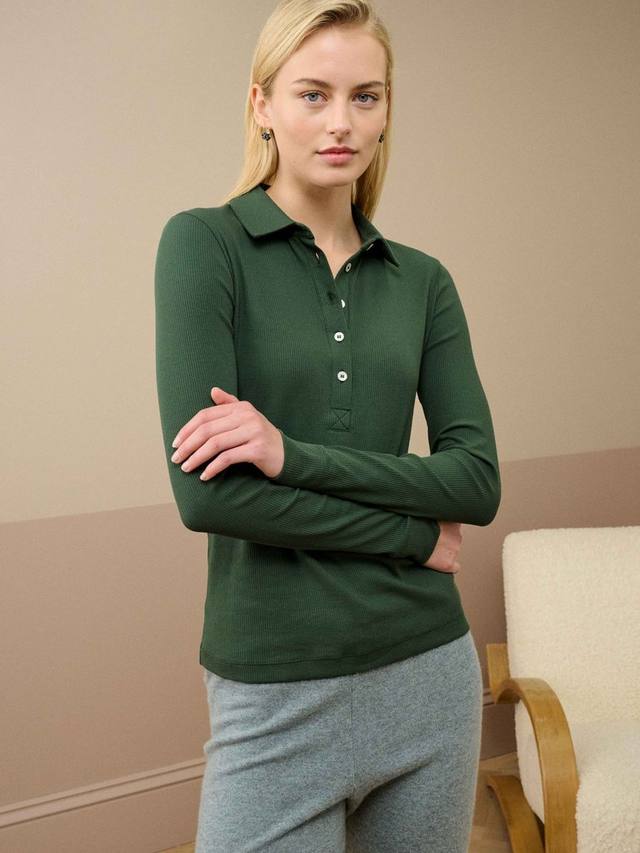 

Топ из стрейч-джерси Brora, Cedar