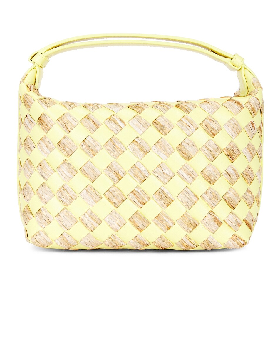 

Мини-сумка Уоллес Bottega Veneta, цвет Sherbert, Natural, & Muse Brass