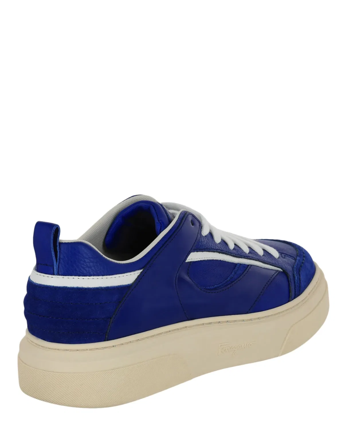 Низкие кроссовки Cassini Salvatore Ferragamo, синий — фото 3