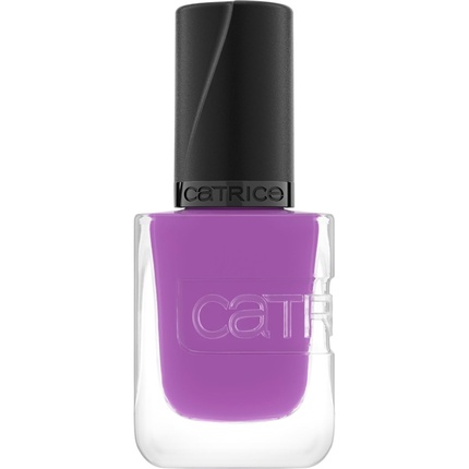 Лак для ногтей Gel Affair No. 024 Фиолетовый Стойкий Catrice — фото 2