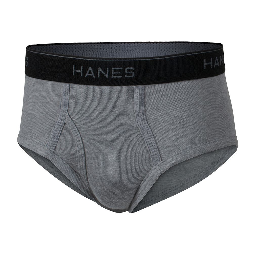 Комплект эластичных трусов Hanes Ultimate для мальчиков 6–16 лет, 5 шт., с поясом Comfort Flex и тканью Cool Comfort, цвет Black White Gray — фото 2