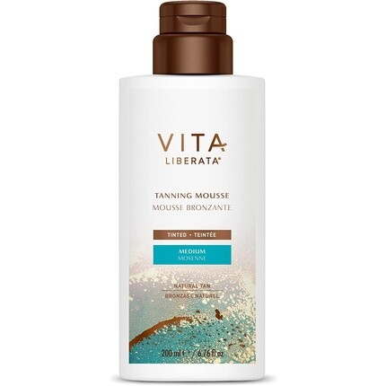 

Vita Liberata Тональный мусс для загара Medium 200 мл — новая упаковка и формула