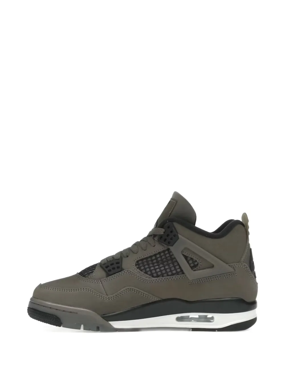 Кроссовки Air Jordan 4 Retro Nike, черный — фото 2