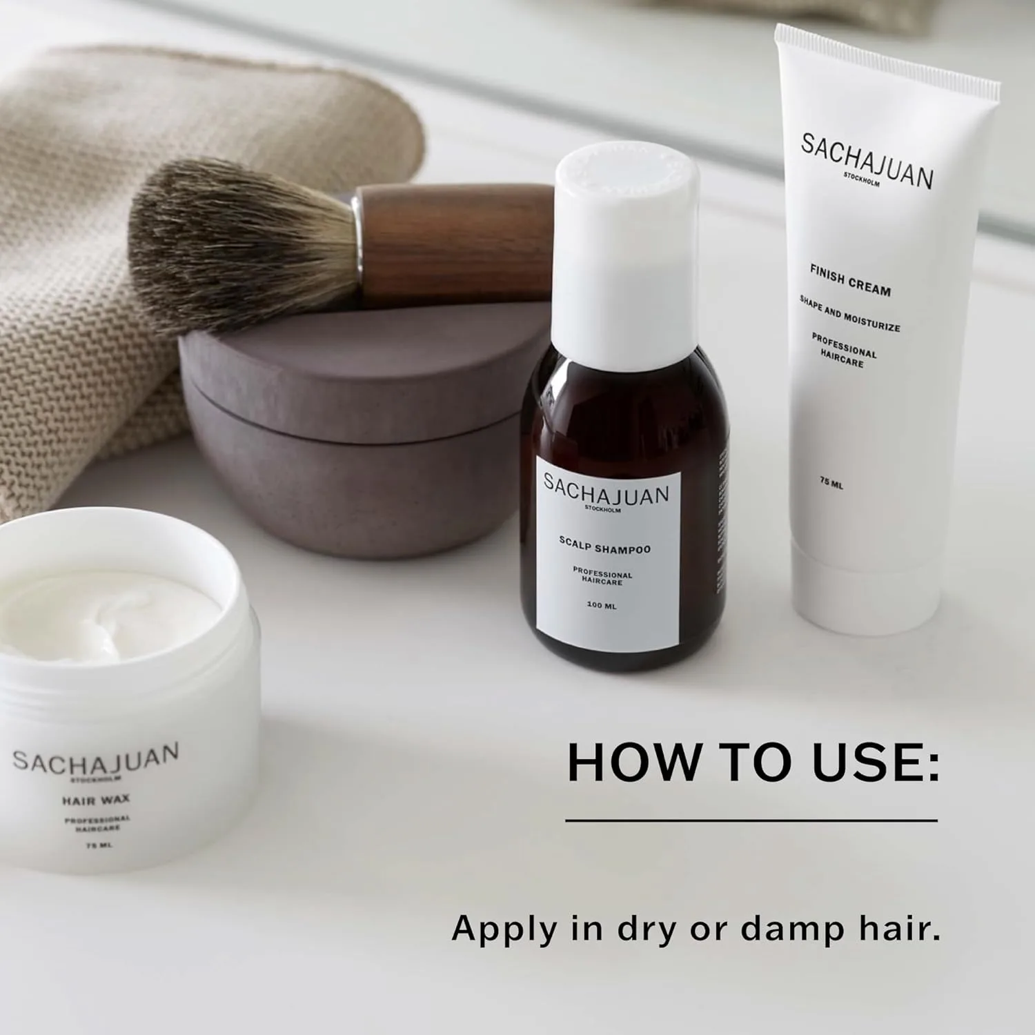 Увлажняющий крем SachaJuan Finish Cream Shape and Moisture 75 мл / 2,5 унции — фото 3