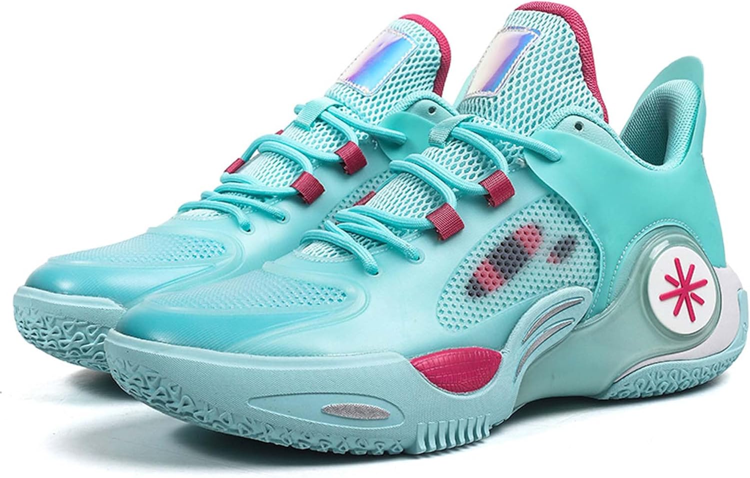 

Мужские баскетбольные кроссовки, уличная спортивная обувь, тренировочные кроссовки с амортизацией, повседневная спортивная обувь для студентов Mekuk, Electric Blue