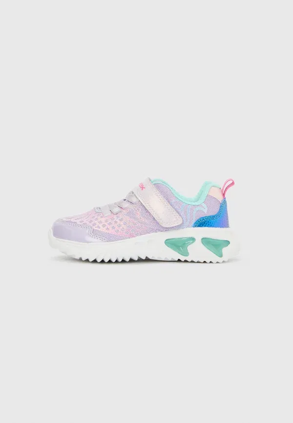 Кроссовки женские Geox, lilac/watersea, сиреневый/морская волна