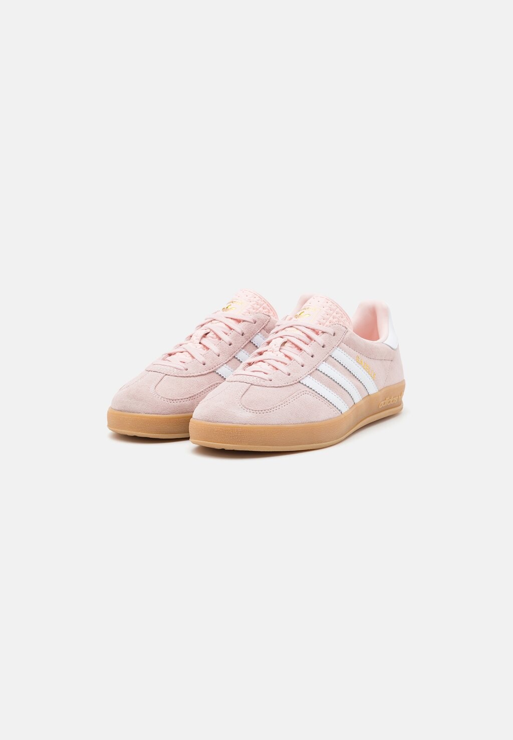 Кроссовки на шнуровке GAZELLE INDOOR adidas, розовый — фото 4