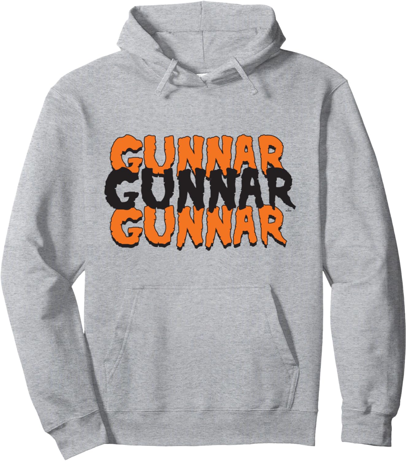 

Худи с винтажным курсивным шрифтом MLBPA с изображением Гуннара Хендерсона, бейсбольной команды Балтимора, серое, размер S Ryno Sports