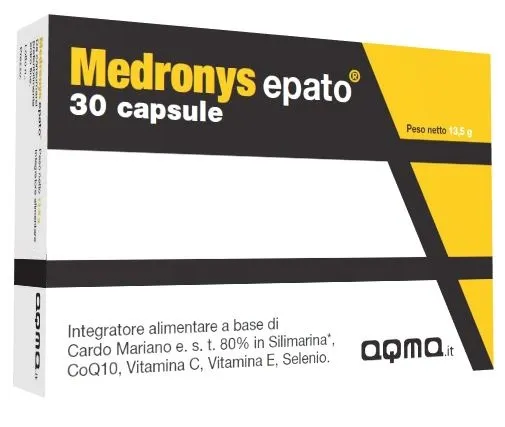 

Medronys Hepato Supplement 30 капсул для функции печени и пищеварения