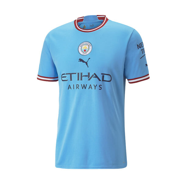

Футболка PUMA 2022/23 Manchester City FC Replica Jersey, синий