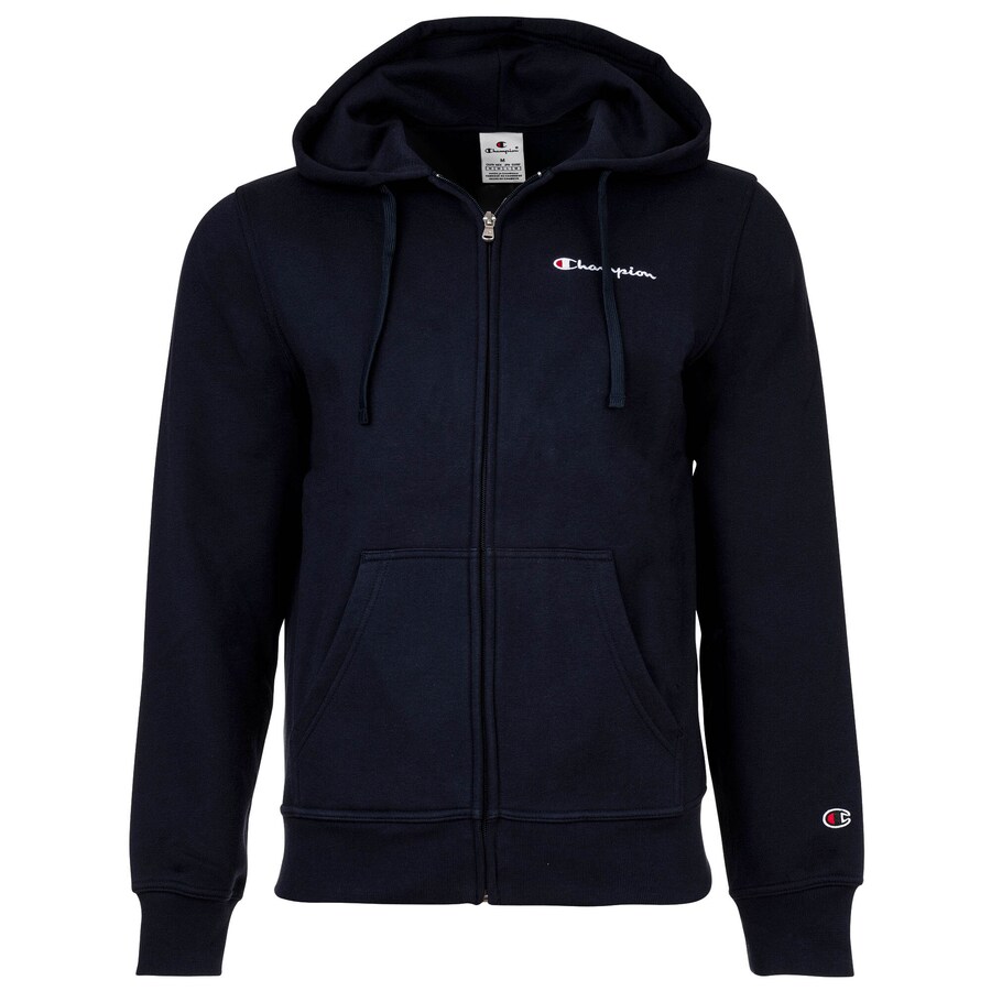 

Толстовка с капюшоном на молнии Champion Authentic Athletic Apparel, темно-синий