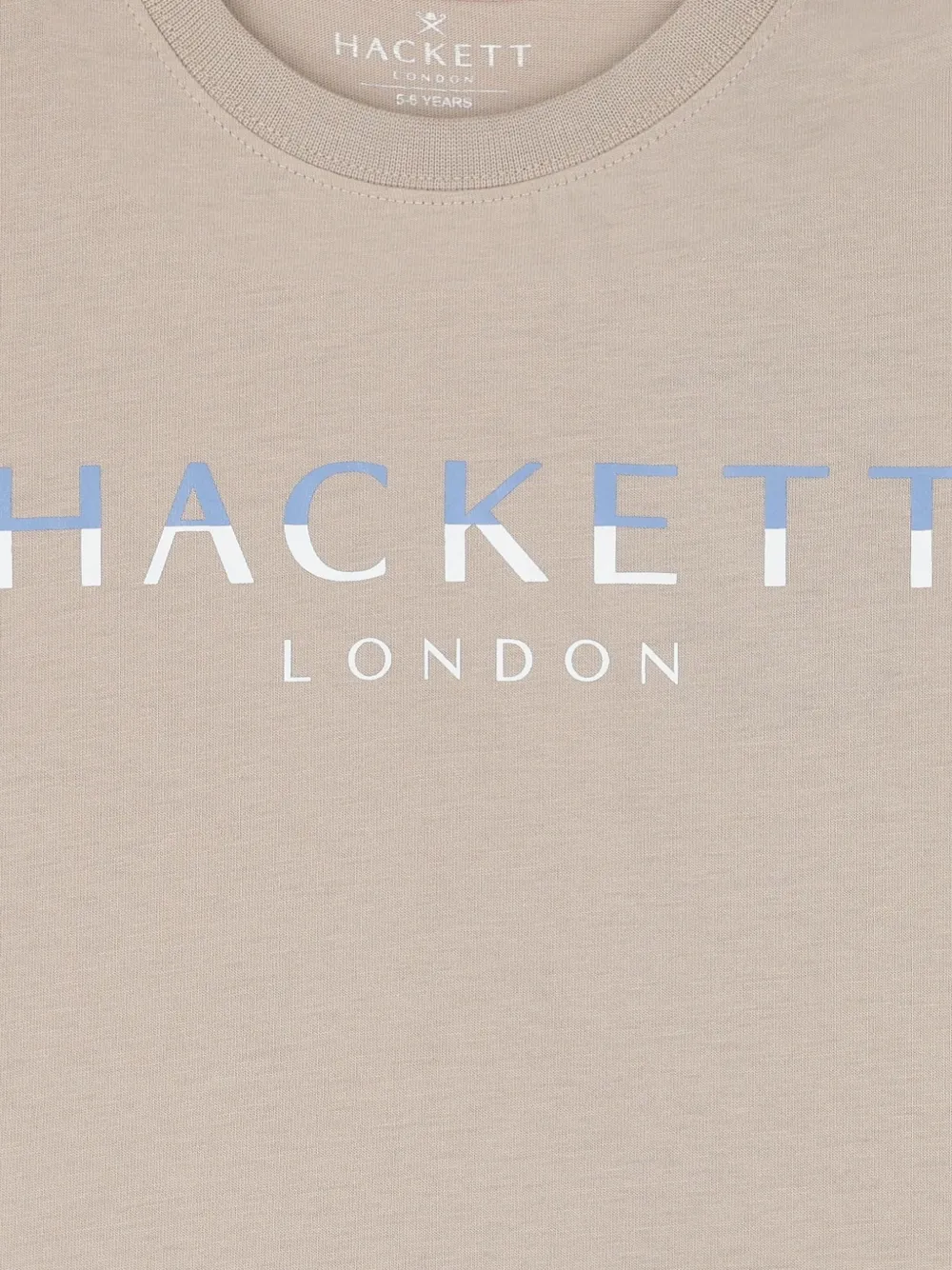 Футболка с логотипом Hackett Kids, нейтральный — фото 3